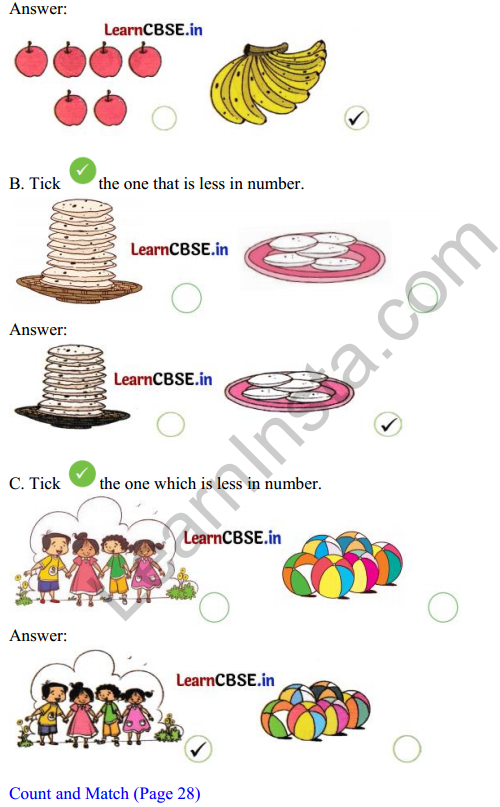 Joyful Mathematics Class 1 Solutions Chapter 3 Mango Treat (Numbers 1 to 9) 7