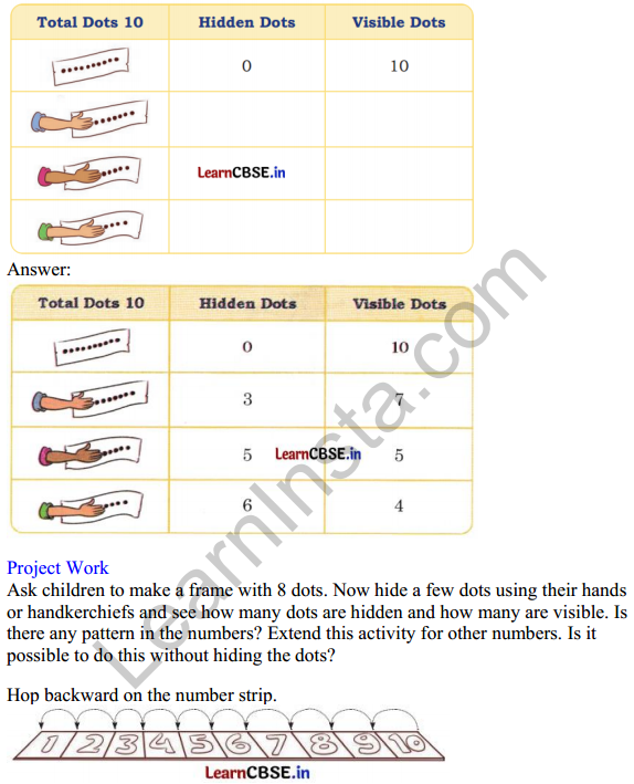 Joyful Mathematics Class 1 Solutions Chapter 5 How Many (Addition and Subtraction of Single Digit Numbers) 18