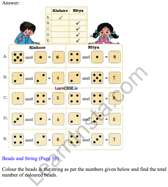 Joyful Mathematics Class 1 Solutions Chapter 5 How Many (Addition and Subtraction of Single Digit Numbers) 5