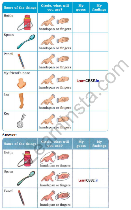 Joyful Mathematics Class 1 Solutions Chapter 7 Lina’s Family (Measurement) 6