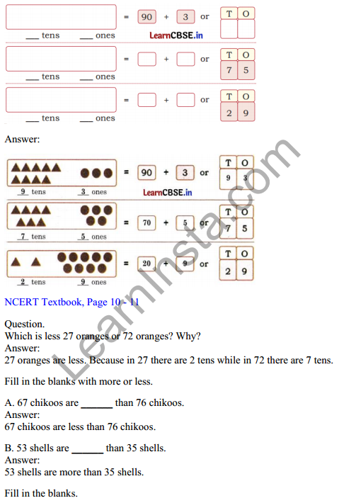 Joyful Mathematics Class 2 Solutions Chapter 1 A Day at the Beach (Counting in Groups) 10