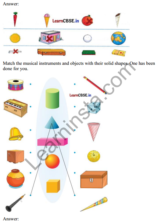 Joyful Mathematics Class 2 Solutions Chapter 2 Shapes Around Us (3D Shapes) 2