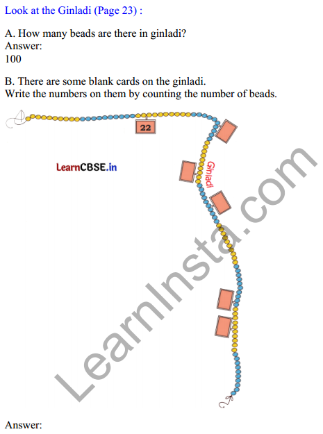 Joyful Mathematics Class 2 Solutions Chapter 3 Fun with Numbers (Numbers 1 to 100) 1