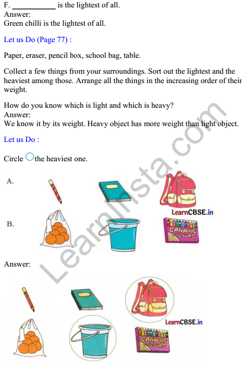 Joyful Mathematics Class 2 Solutions Chapter 7 Rani’s Gift (Measurement) 6