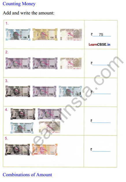 Joyful Mathematics Class 2 Worksheet Chapter 10 Fun at the Fair (Money).4
