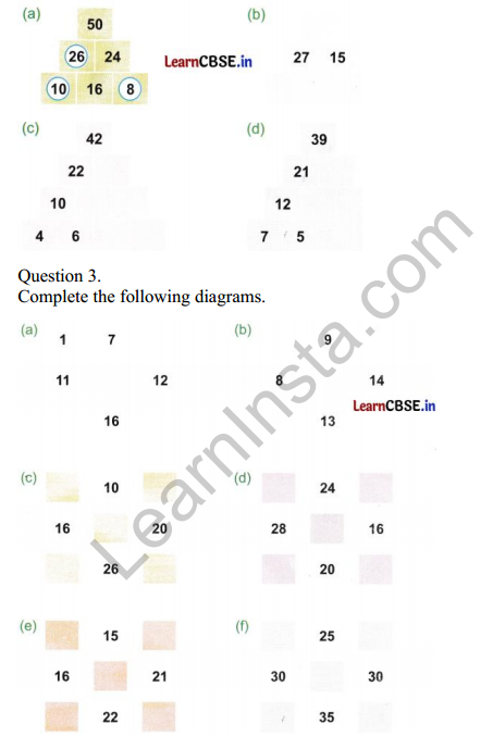 Joyful Mathematics Class 2 Worksheet Chapter 6 Decoration for Festival (Addition and Subtraction).13