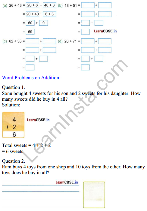 Joyful Mathematics Class 2 Worksheet Chapter 6 Decoration for Festival (Addition and Subtraction).5