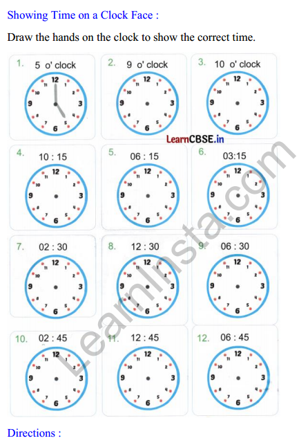 Joyful Mathematics Class 2 Worksheet Chapter 9 Which Season is it (Measurement of Time).11