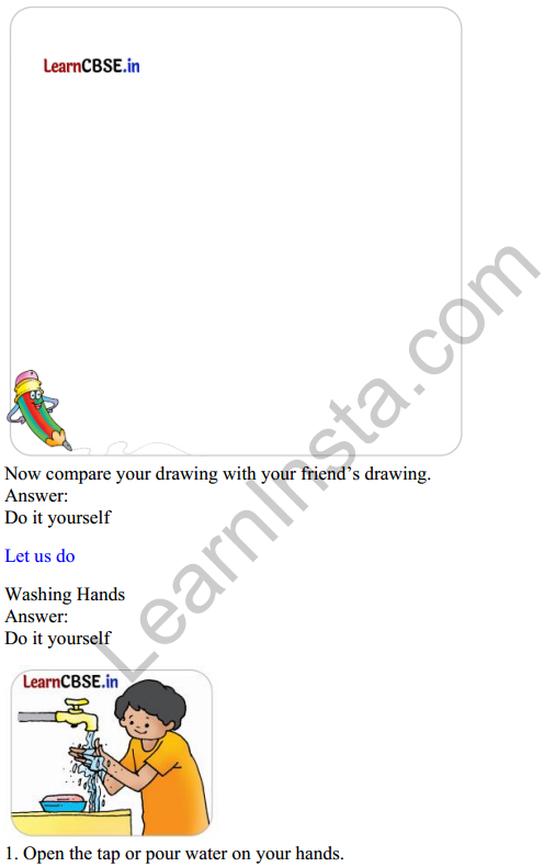 Mridang Class 1 English Solutions Chapter 1 Two Little Hands 4