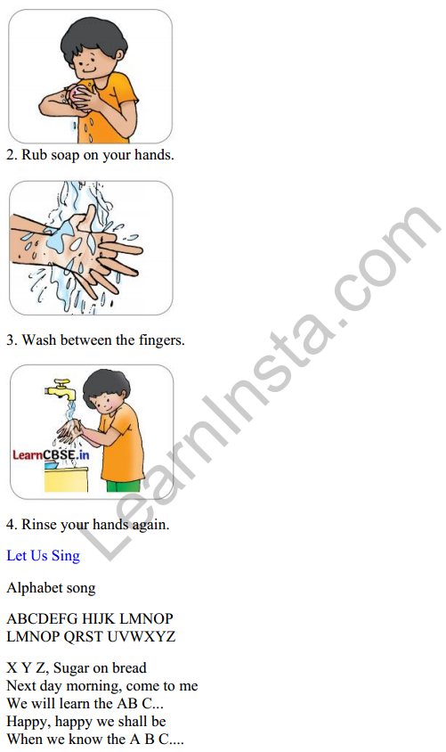 Mridang Class 1 English Solutions Chapter 1 Two Little Hands 5
