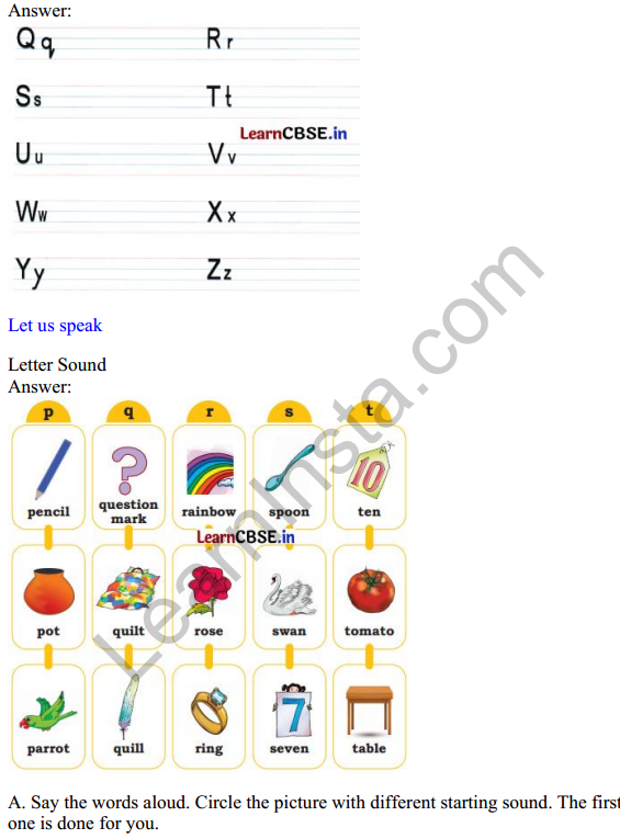 Mridang Class 1 English Solutions Chapter 2 Greetings 12