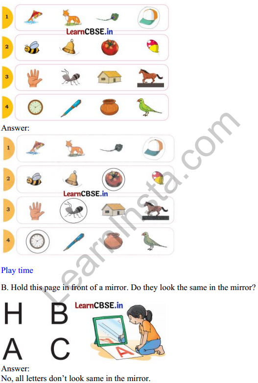 Mridang Class 1 English Solutions Chapter 2 Greetings 13
