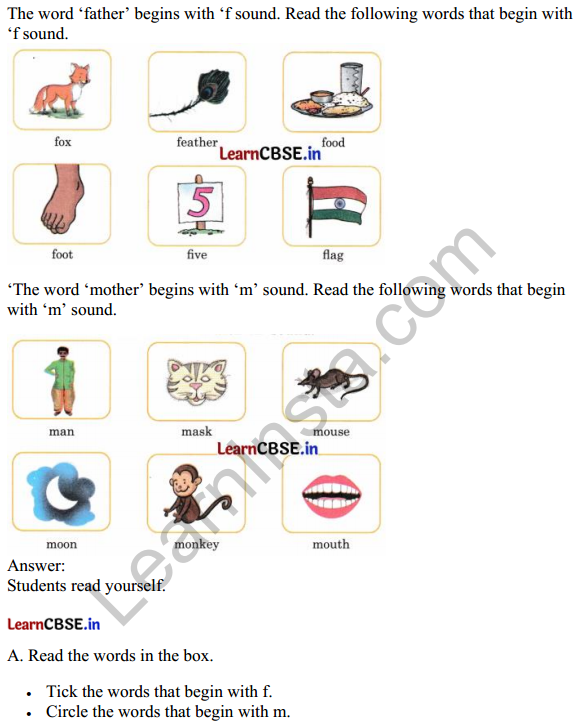 Mridang Class 1 English Solutions Chapter 2 Greetings 17