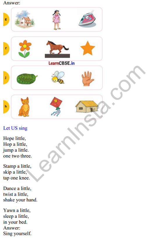 Mridang Class 1 English Solutions Chapter 2 Greetings 3