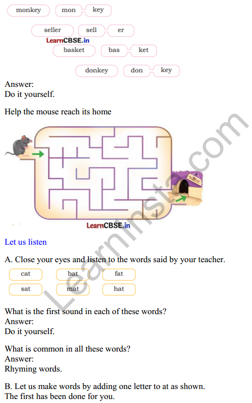 Mridang Class 1 English Solutions Chapter 4 The Cap-seller and the Monkeys 9