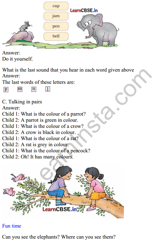 Mridang Class 1 English Solutions Chapter 5 A Farm 2