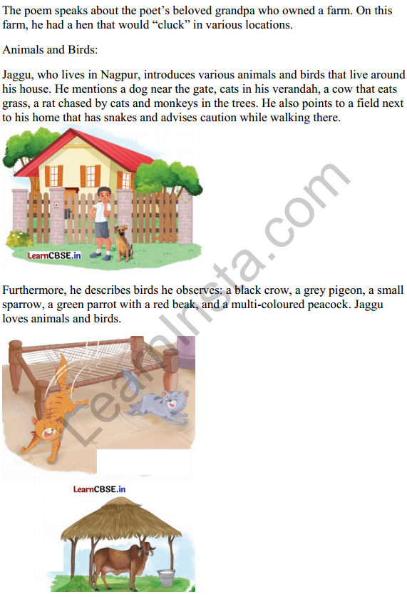 Mridang Class 1 English Solutions Chapter 5 A Farm 4