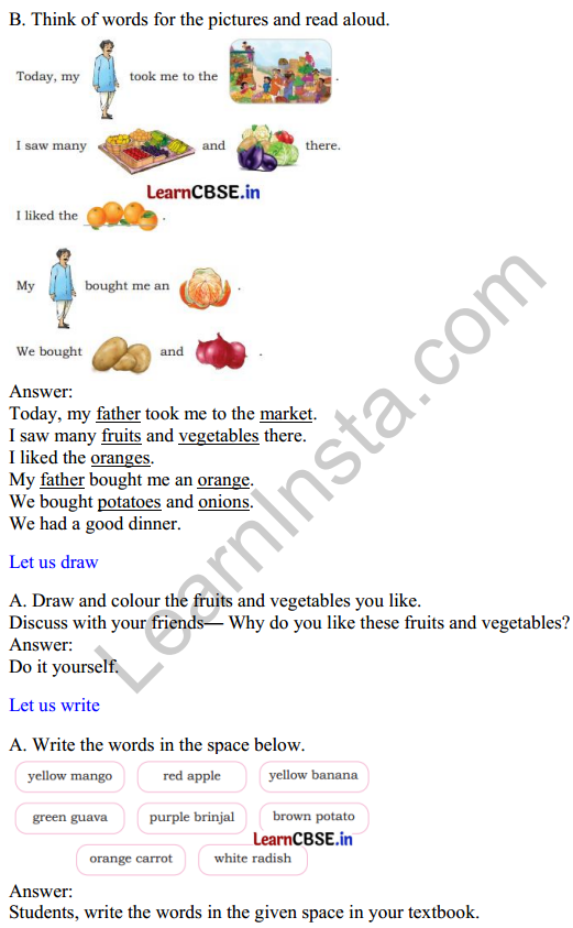 Mridang Class 1 English Solutions Chapter 6 Fun with Pictures 5