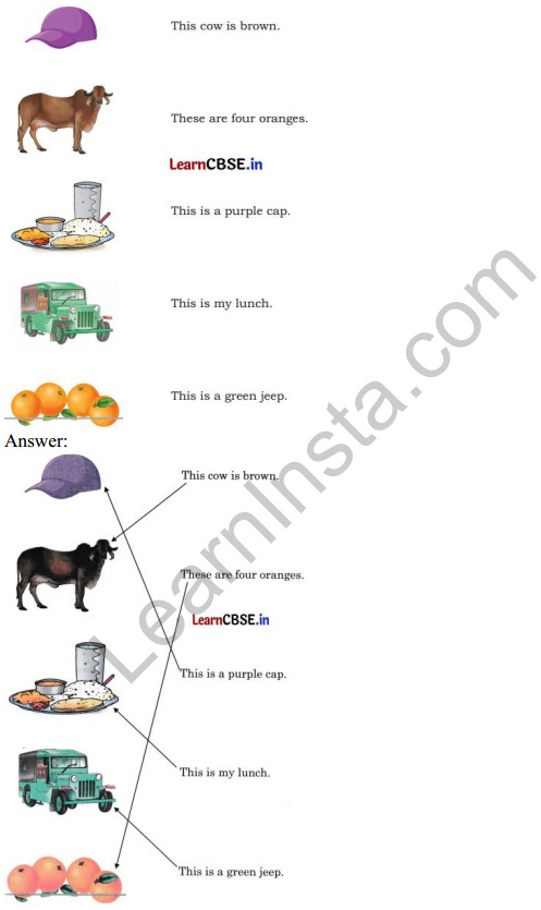 Mridang Class 1 English Solutions Chapter 7 The Food We Eat 5