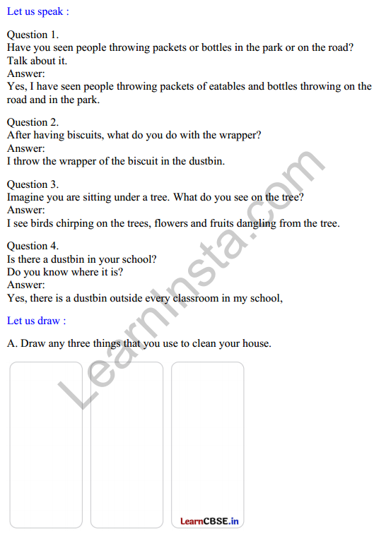 Mridang Class 2 English Solutions Chapter 11 The Smart Monkey 1