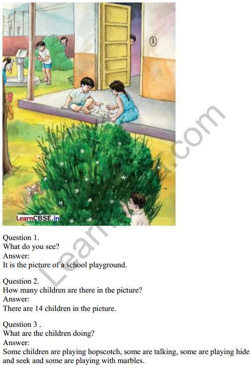Mridang Class 2 English Solutions Chapter 2 Picture Reading 1