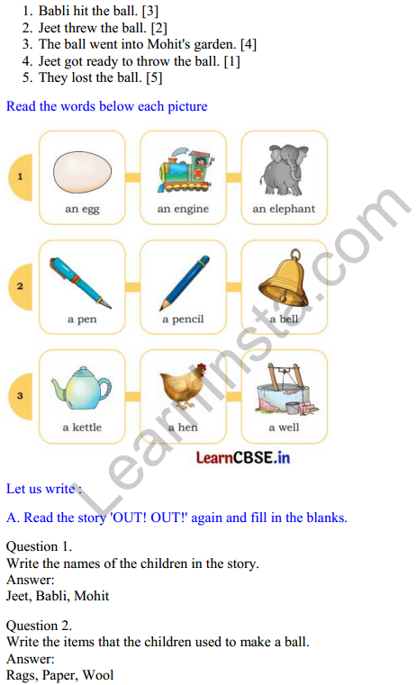 Mridang Class 2 English Solutions Chapter 2 Picture Reading 3