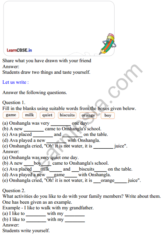 Mridang Class 2 English Solutions Chapter 4 Seeing without Seeing 2