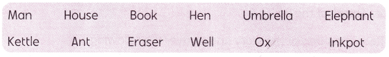 Picture Reading Class 2 Worksheet with Answers English Chapter 2 3