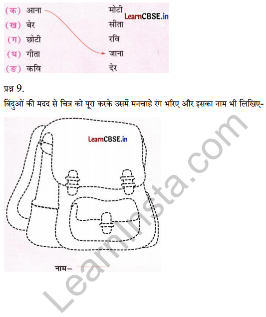 Sarangi Class 1 Hindi Worksheet Chapter 4 रानी भी 4