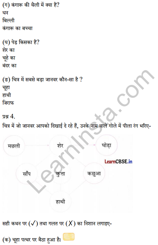 Sarangi Class 1 Hindi Worksheet Chapter 8 खतरे में साँप 6