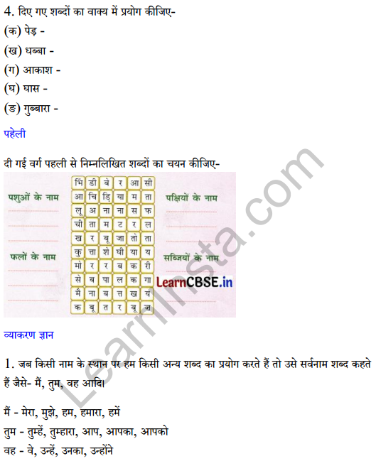 Sarangi Class 2 Hindi Worksheet Chapter 11 बैंगनी जोजो 3