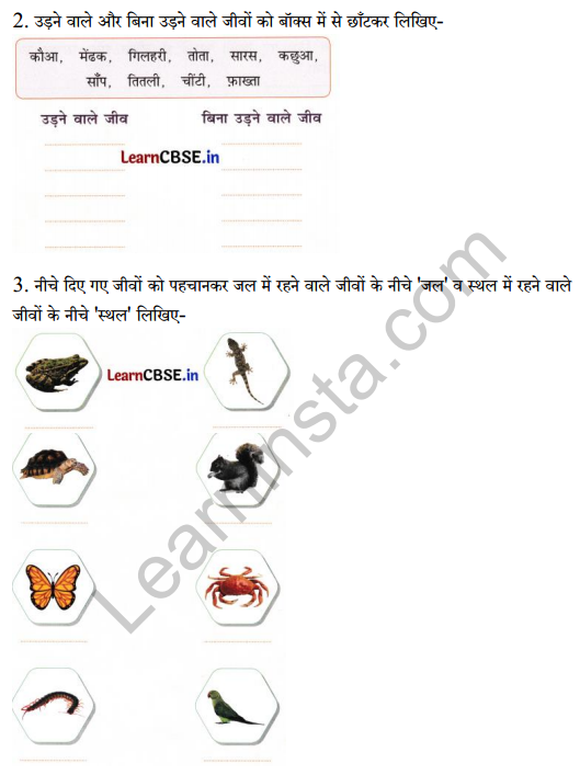 Sarangi Class 2 Hindi Worksheet Chapter 13 तालाब 2