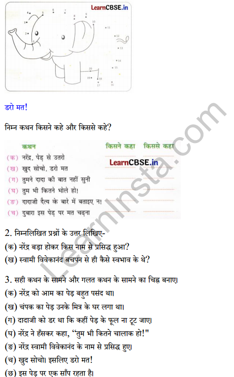 Sarangi Class 2 Hindi Worksheet Chapter 21 हाथी साइकिल चला रहा था 2