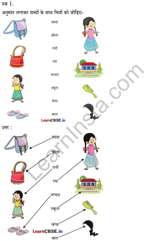 Sarangi Hindi Book Class 1 Solutions Chapter 4 रानी भी 1