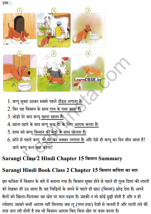 Sarangi Hindi Book Class 2 Solutions Chapter 15 किसान 5