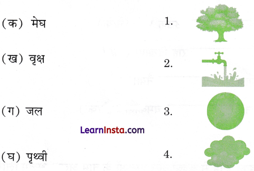 बादल कविता Class 2 Worksheet with Answers Hindi Chapter 26 4