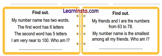 NCERT Class 3 Maths Mela Chapter 1 Question Answer What’s in a Name 11