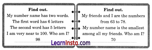 NCERT Class 3 Maths Mela Chapter 1 Question Answer What’s in a Name 12