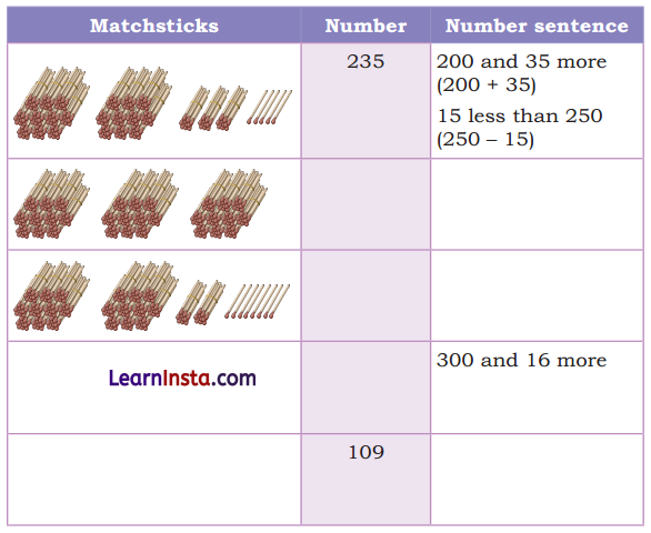 NCERT Class 3 Maths Mela Chapter 6 Question Answer House of Hundreds-I 10