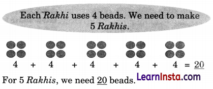 NCERT Class 3 Maths Mela Chapter 7 Question Answer Raksha Bandhan 6