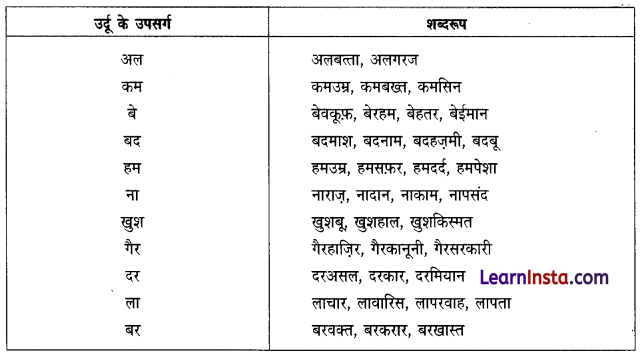 CBSE Class 6 Hindi Grammar उपसर्ग 3