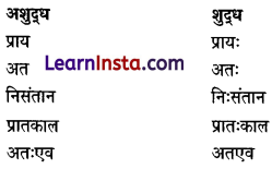 CBSE Class 6 Hindi Grammar वर्तनी 3