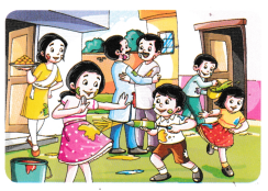 Celebrating Festivals Class 3 Worksheet EVS Chapter 3 5