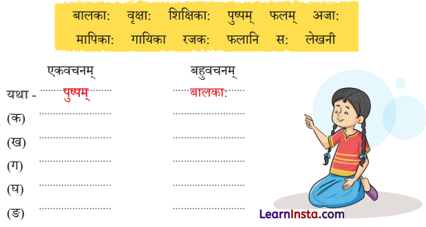 Class 6 Sanskrit Chapter 2 Question Answer Solutions एषः कः एषा का एतत् किम् 6