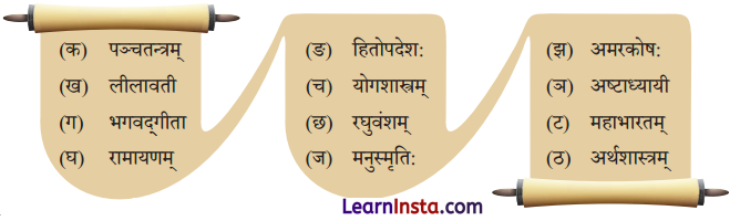 Class 6 Sanskrit Chapter 9 Question Answer Solutions यो जानाति सः पण्डितः 9