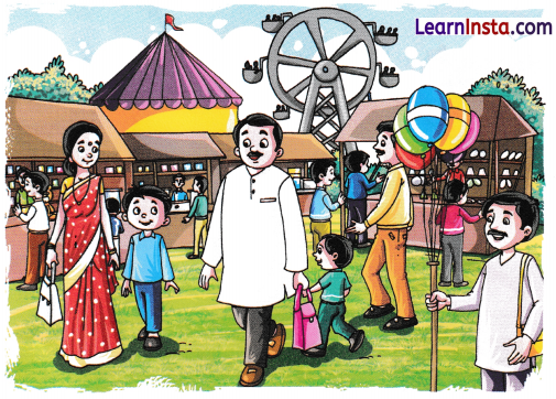 Going to the Mela Class 3 Worksheet EVS Chapter 2 8