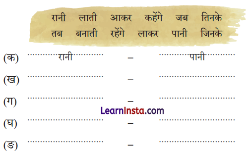 NCERT Class 3 Hindi Veena Chapter 4 Question Answer बया हमारी चिड़िया रानी! 9