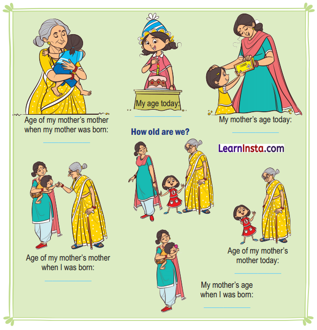 NCERT Class 3 Maths Mela Chapter 13 Question Answer Time Goes On 4