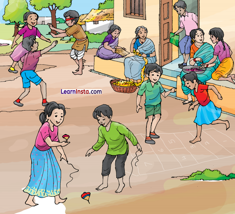 Out in the Garden Class 3 Question Answer NCERT Solutions Class 3 English Chapter 4 2