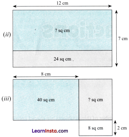 Perimeter and Area Class 6 MCQ Maths Chapter 6 Q21.1